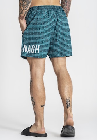 Gianni Kavanagh Badeshorts 'Replay' in Grün
