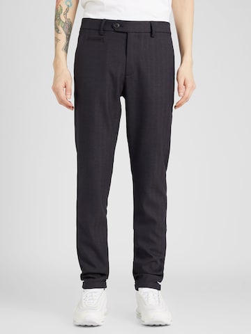 Les Deux Regular Chino Pants in Blue: front