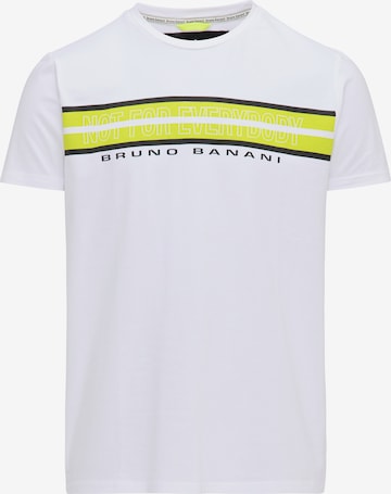 BRUNO BANANI T-Shirt 'Bowers' in Weiß: predná strana