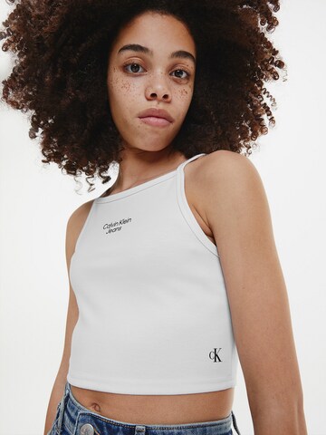 Calvin Klein Jeans - Top en blanco