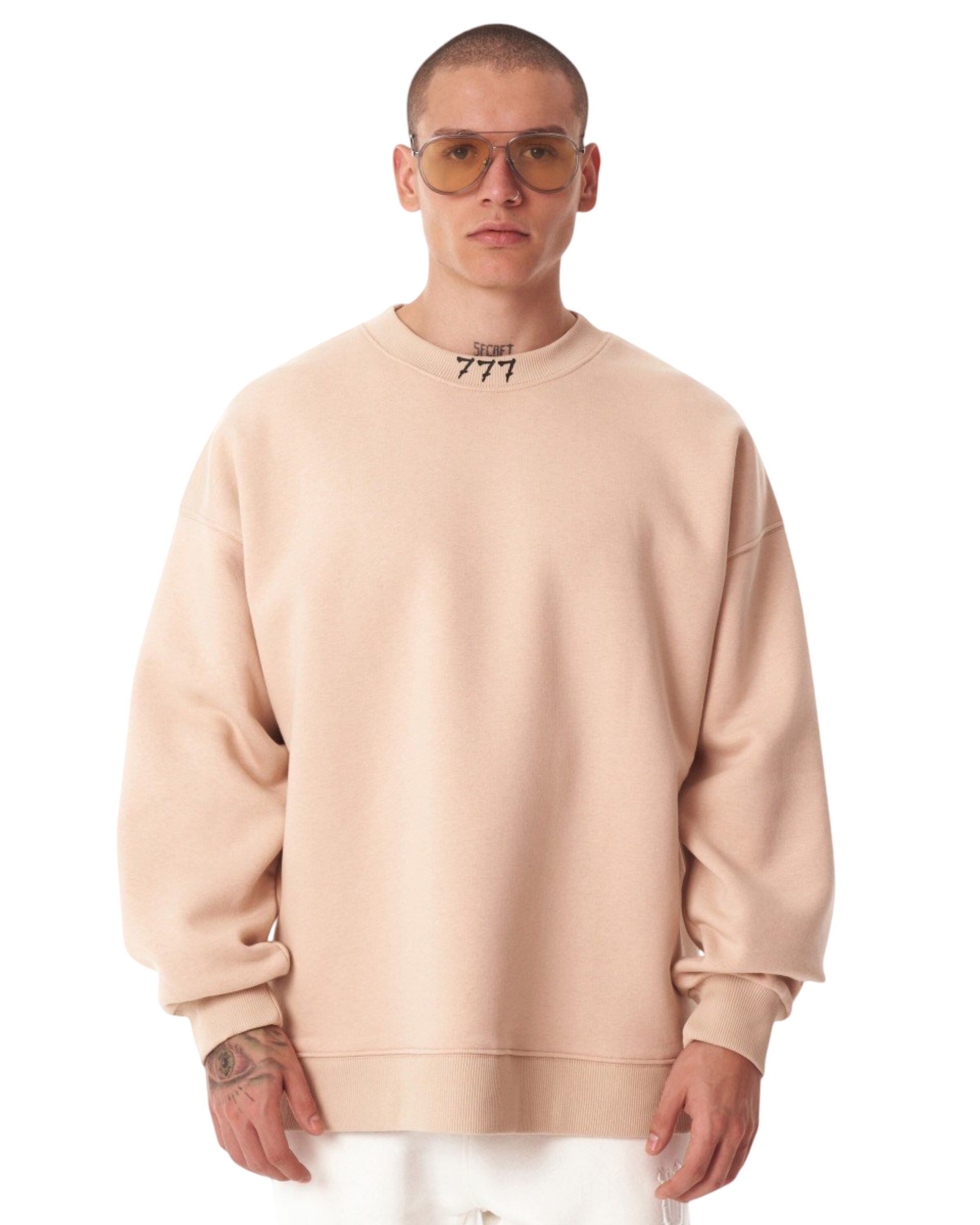 MARTIN VALEN Sweatshirt in Beige: Vorderseite