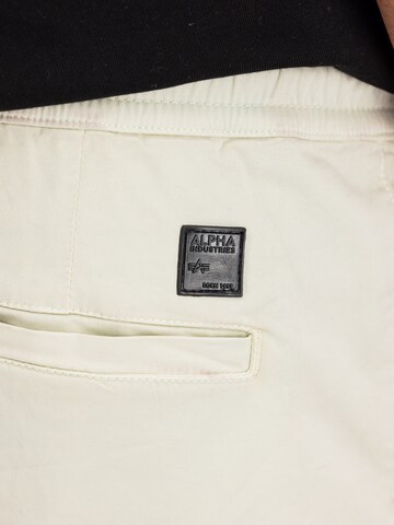 ALPHA INDUSTRIES regular Funktionsbukser i beige