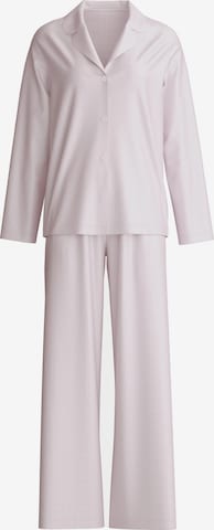 CALIDA Pyjama 'Striped Dreams' in Weiß: Vorderseite
