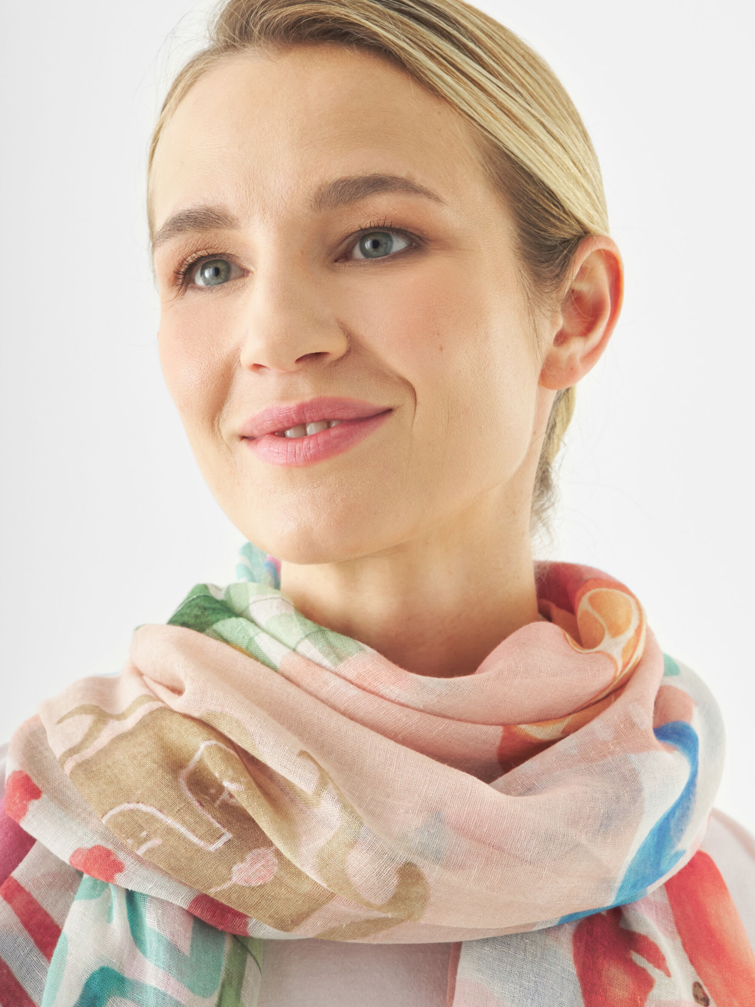 Écharpe CODELLO en rose