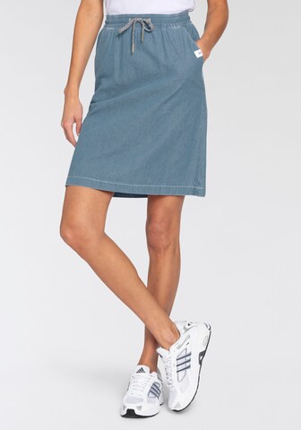 DELMAO Skirt in Blue: front