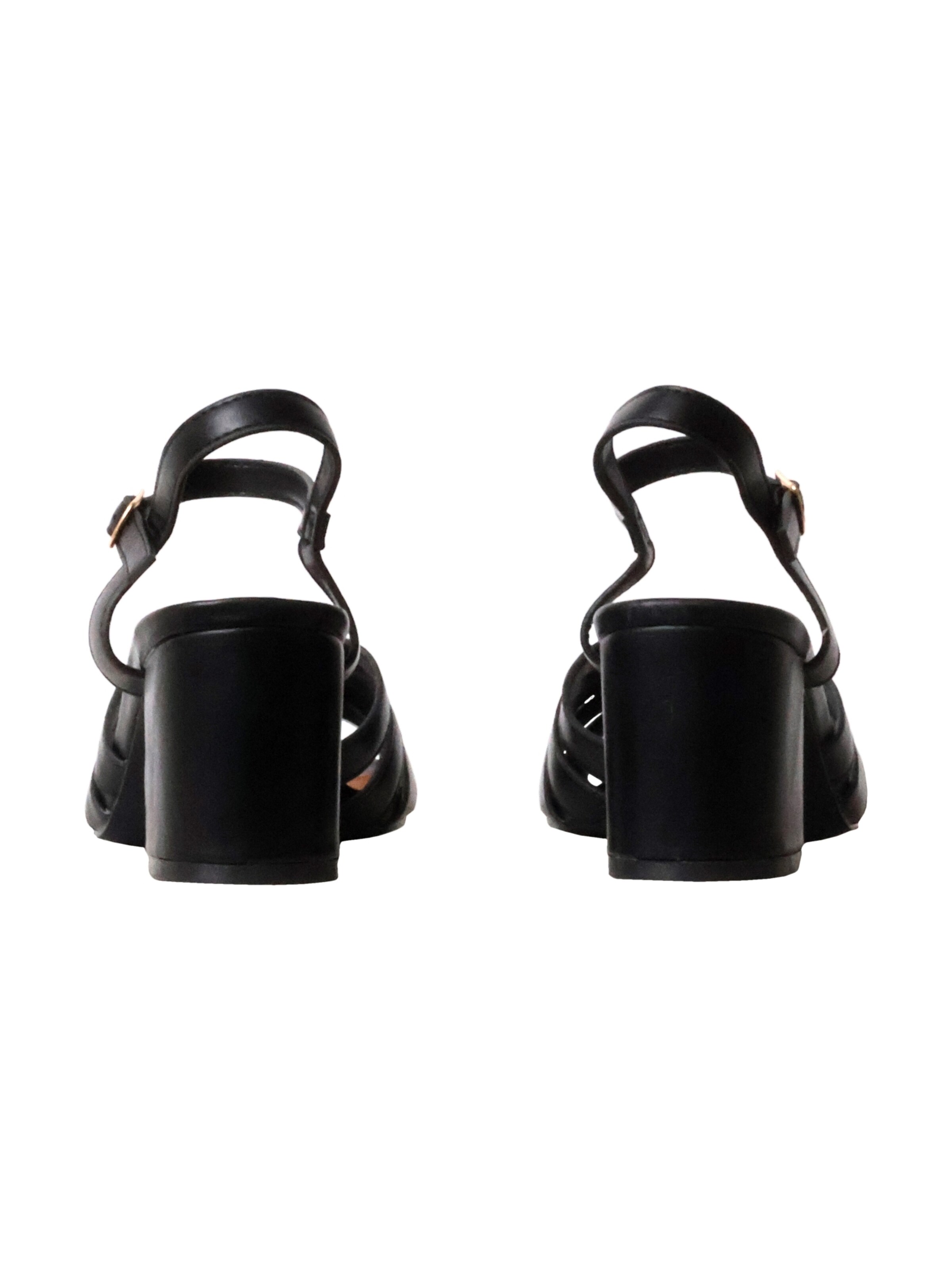 Sandales 'Supermodische Sandalen mit Absatz' POTI PATI en noir