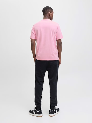 JACK & JONES Футболка 'JJESoho' в Ярко-розовый