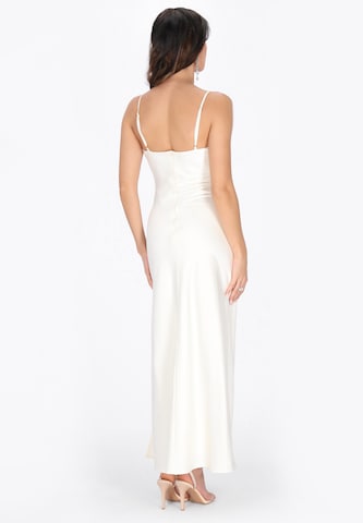 faina - Vestido de festa 'Festive' em branco