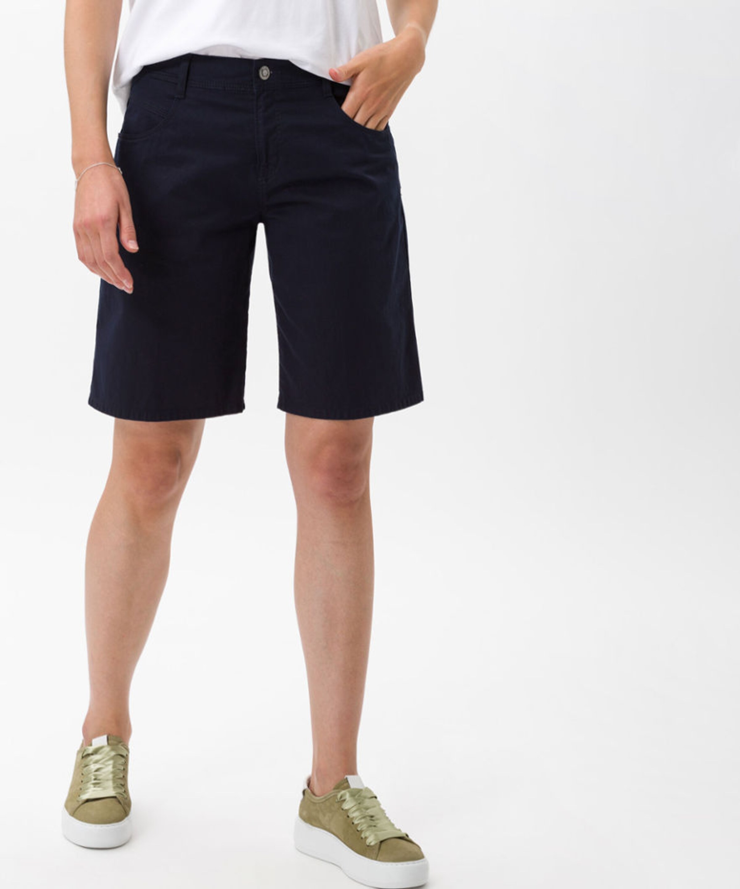 Frauen Große Größen Brax feel good Hose in Indigo - TD72223 Frauen Große Größen Brax feel good Hose in Indigo - TD72223
