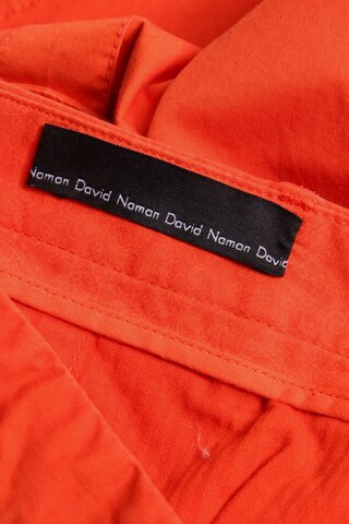 DAVID NAMAN Shorts 31-32 in Orange