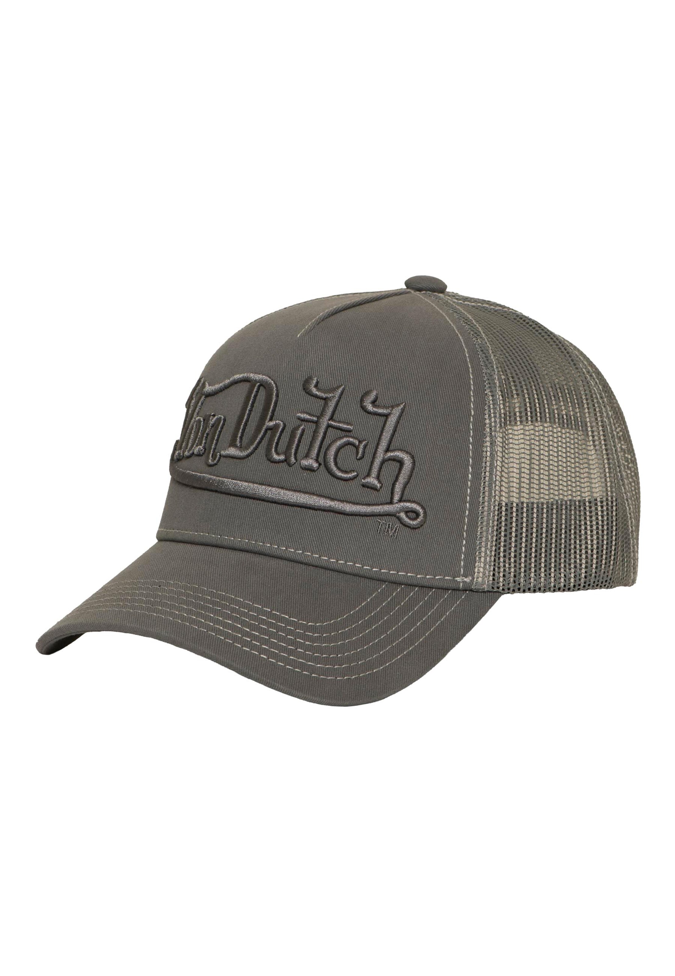 Casquette Von Dutch Originals en gris : devant