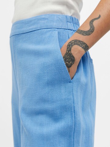 OBJECT Loose fit Pants 'SANNE ALINE' in Blue