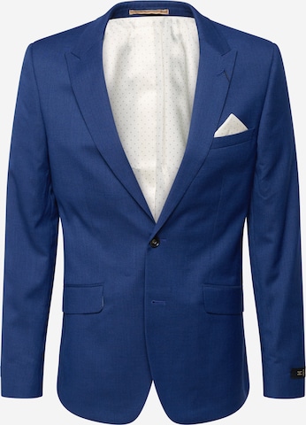 Coupe regular Veste de costume BURTON MENSWEAR LONDON en bleu : devant