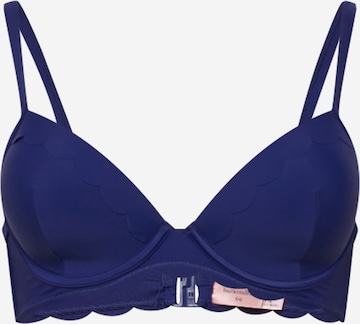 Hunkemöller Regular Bikinitoppi värissä sininen: etupuoli