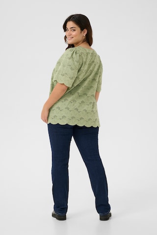 Chemisier 'KCtiara' KAFFE CURVE en vert