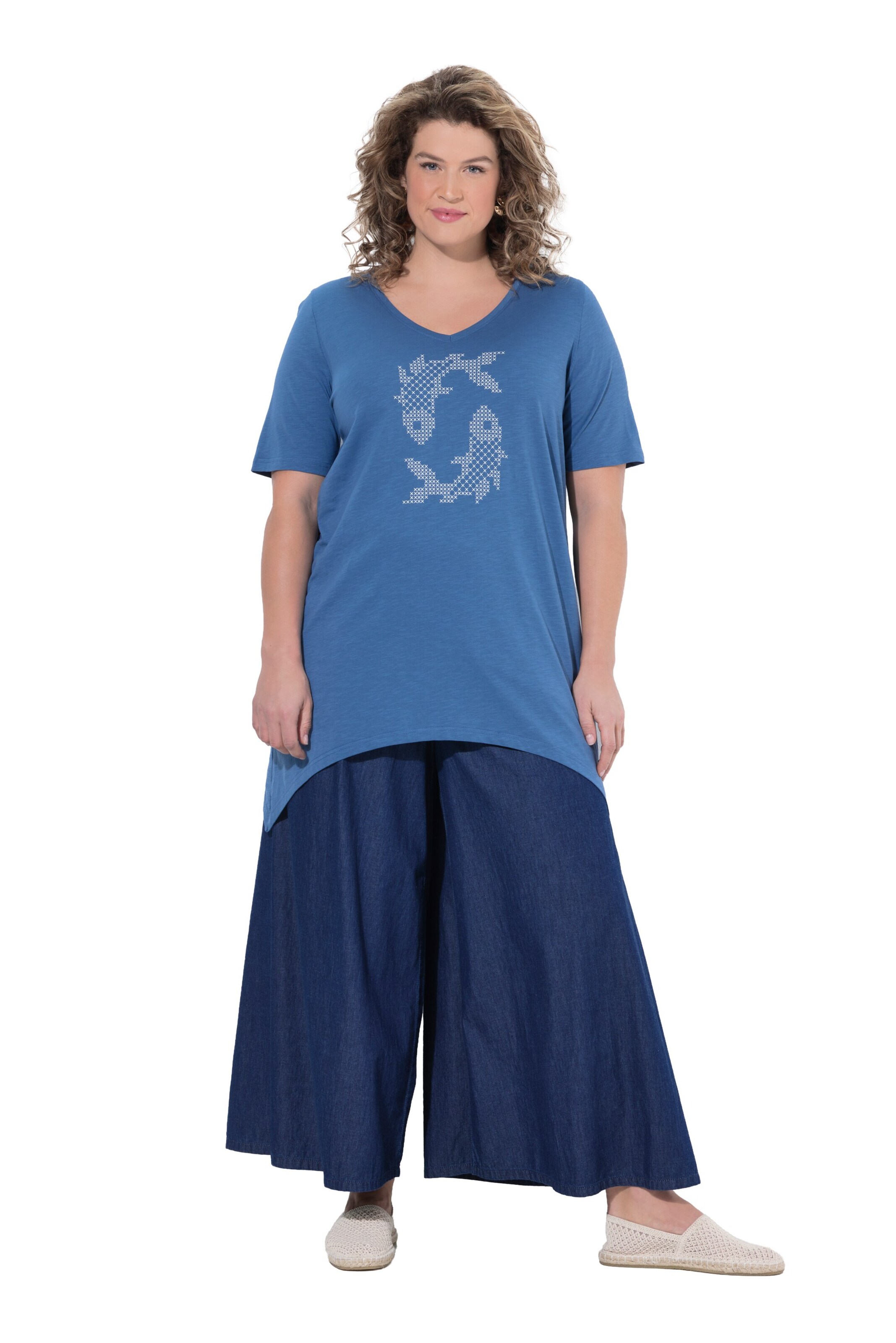 Ulla Popken Shirt in Blue