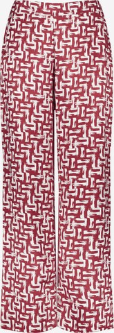 GERRY WEBER Wide Leg Hose in Rot: predná strana