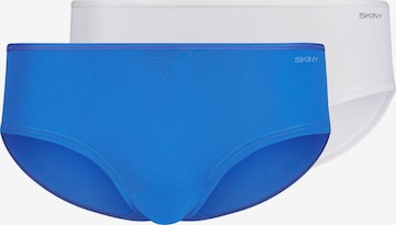 Skiny Boyshorts in Blue: front