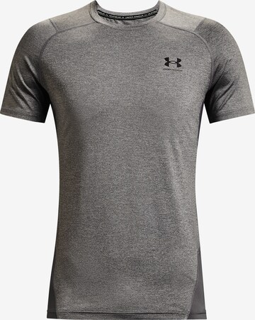 UNDER ARMOUR Funkční tričko – šedá: přední strana