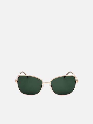 Lunettes de soleil Rodenstock en or : devant