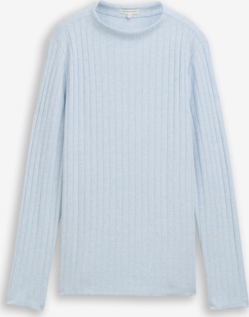 TOM TAILOR Tričko - Modrá: predná strana