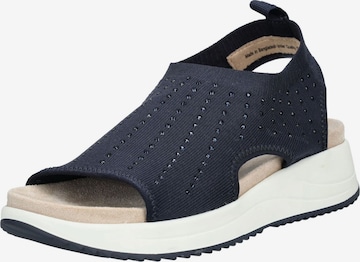 CAPRICE Sandals in Blue: front