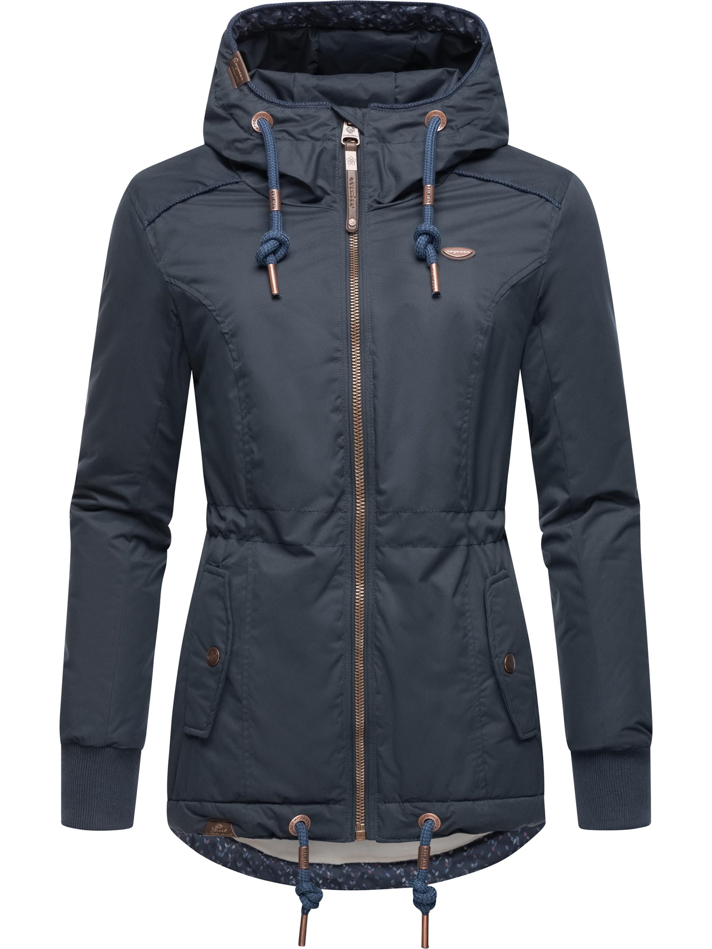 Ragwear Weatherproof jacket 'Danka' in Blue