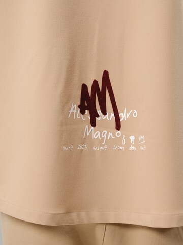 Alessandro Magno Funktionsshirt 'GINGER ROOT'‌‌‌‌‌‌‌‌‌‌ in Beige