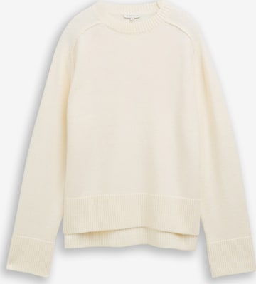 Pullover di TOM TAILOR in bianco: frontale