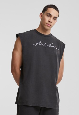 Karl Kani Shirt in Schwarz: Vorderseite
