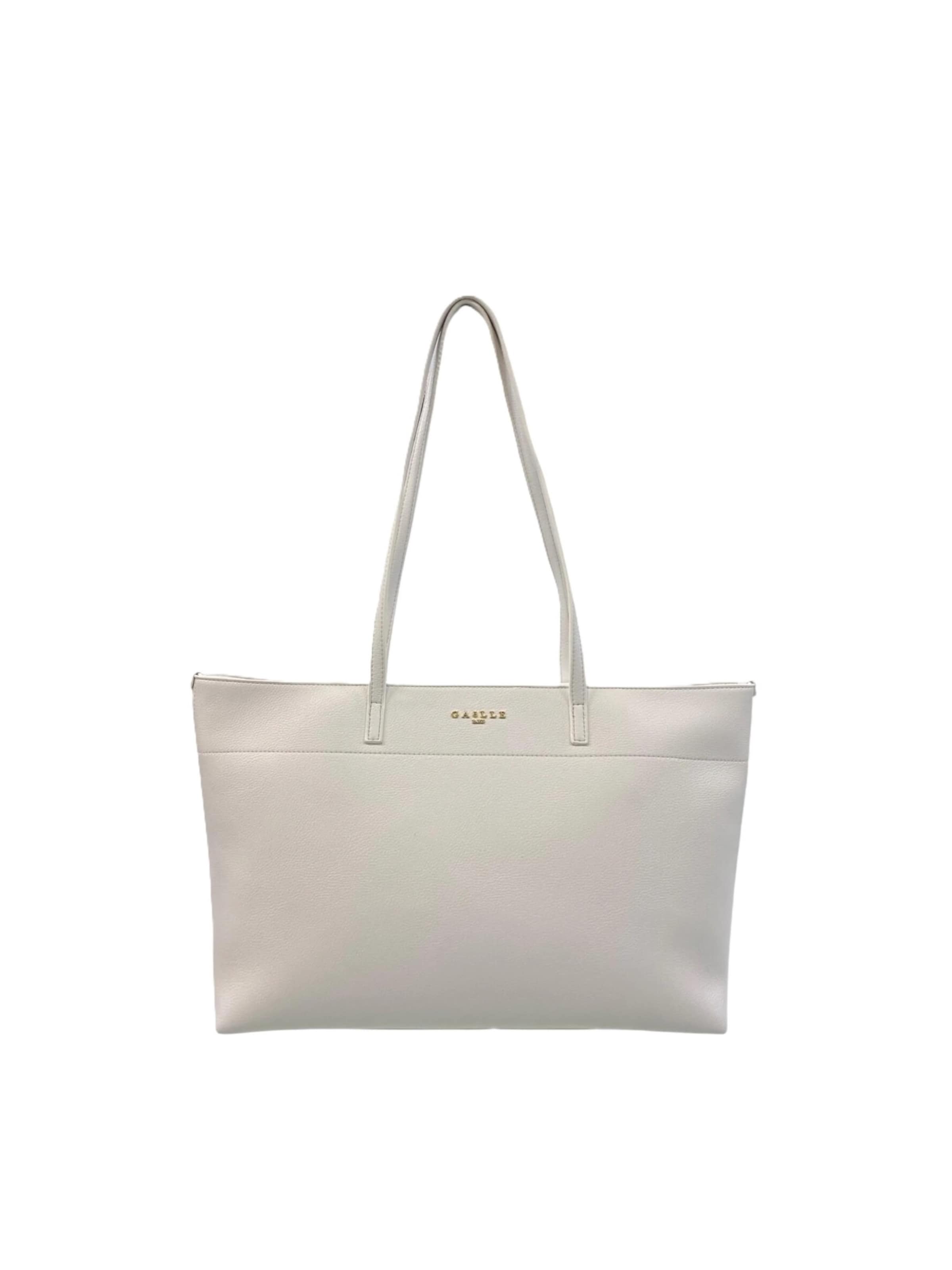 Gaelle Paris Schultertasche 'GAACW03044'‌‌‌‌‌‌‌‌‌ in Weiß: Vorderseite