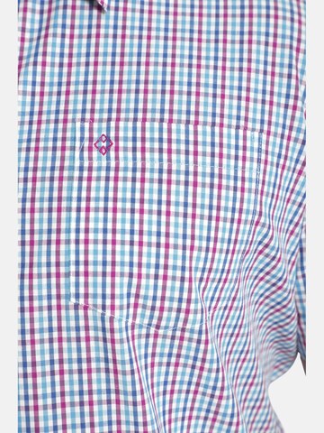 Charles Colby Comfort fit Overhemd 'Duke Farnel' in Blauw