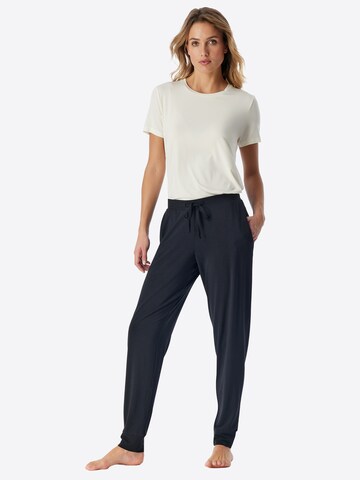 Pantalon de pyjama ' Mix & Relax ' SCHIESSER en noir