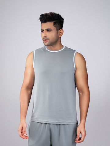 PANTONECLO Functioneel shirt 'Pantoneclo Men’s Gym Vest' in Grijs