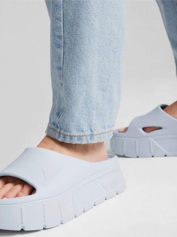 PUMA Slipper 'Puma Mayze Stack Injex' in Blue