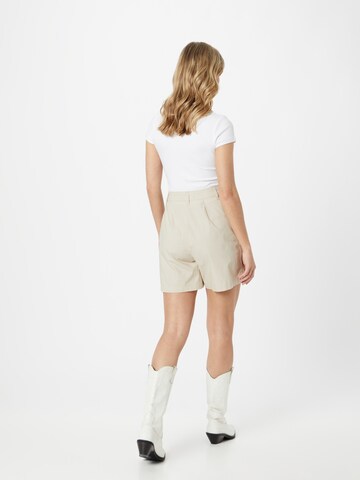 Dorothy Perkins Loose fit Pleat-front trousers in Beige
