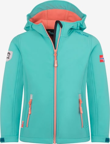 TROLLKIDS Outdoor jacket in Blue: front
