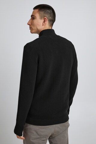 !Solid Knit Cardigan 'Nicklas' in Black