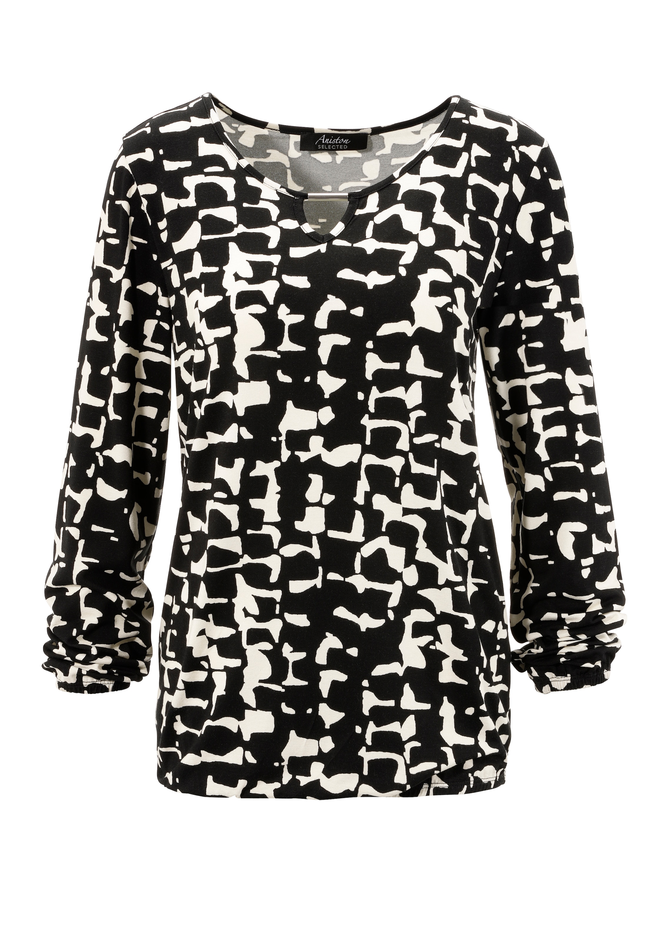 Aniston SELECTED Shirt in Black: front