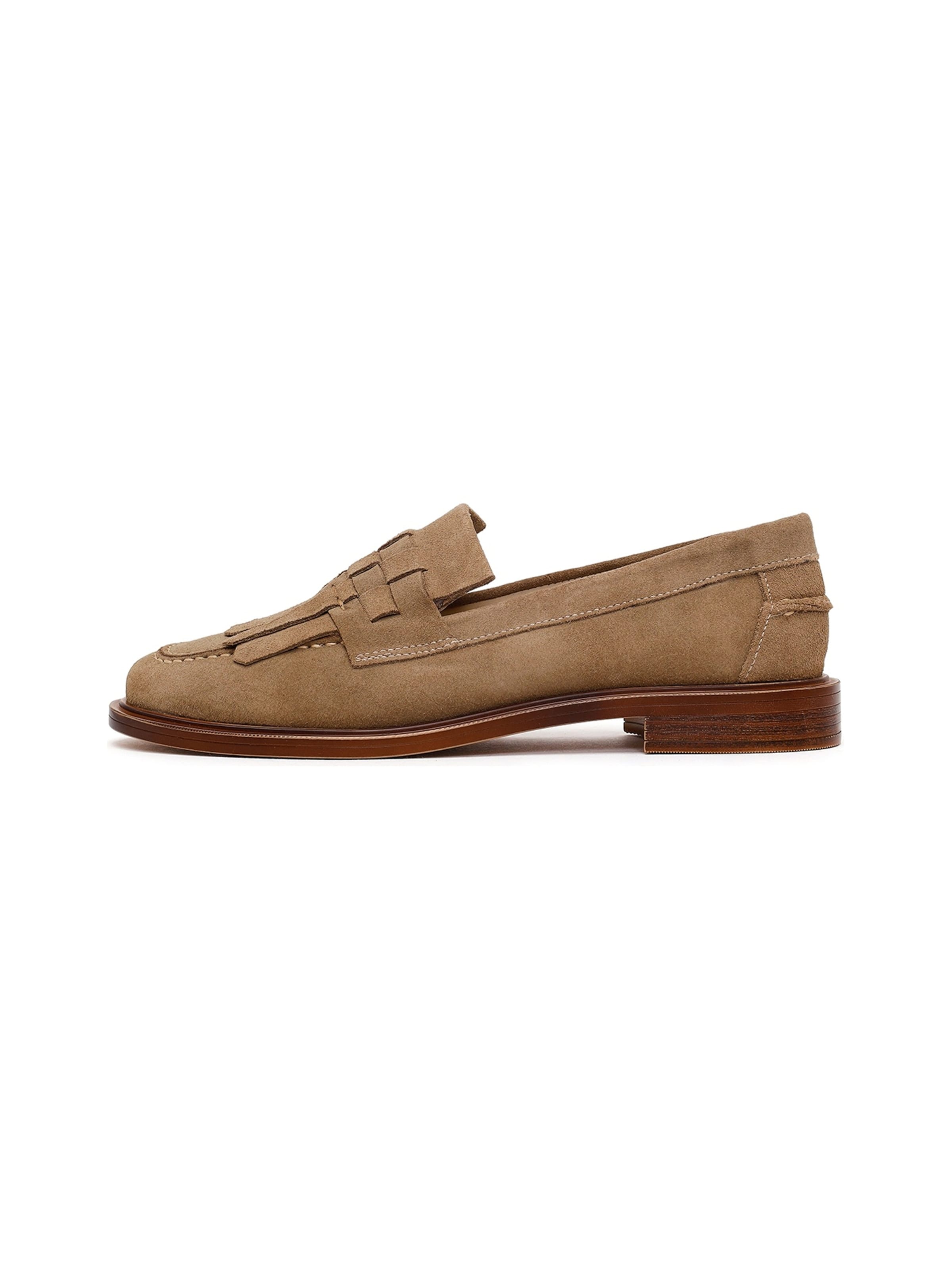 Chaussure basse Derimod en marron : devant