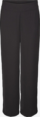 VERO MODA Wide leg Pleated Pants in Black: front