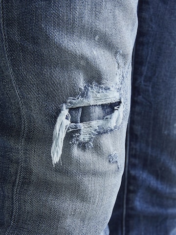 JACK & JONES Slimfit Jeans 'Glenn Rock' i blå