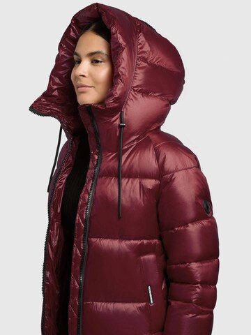 khujo Winter Jacket 'Cara' in Red