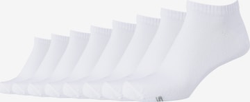 SKECHERS Ankle Socks 'Orlando' in White: front