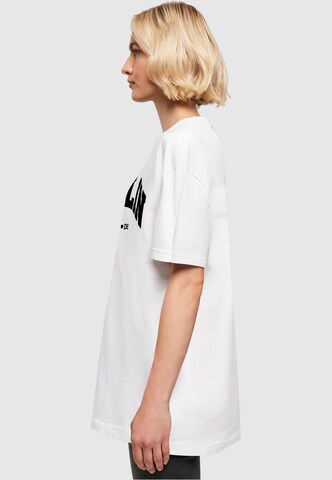 Merchcode Oversized Shirt 'Berlin Wording' in White