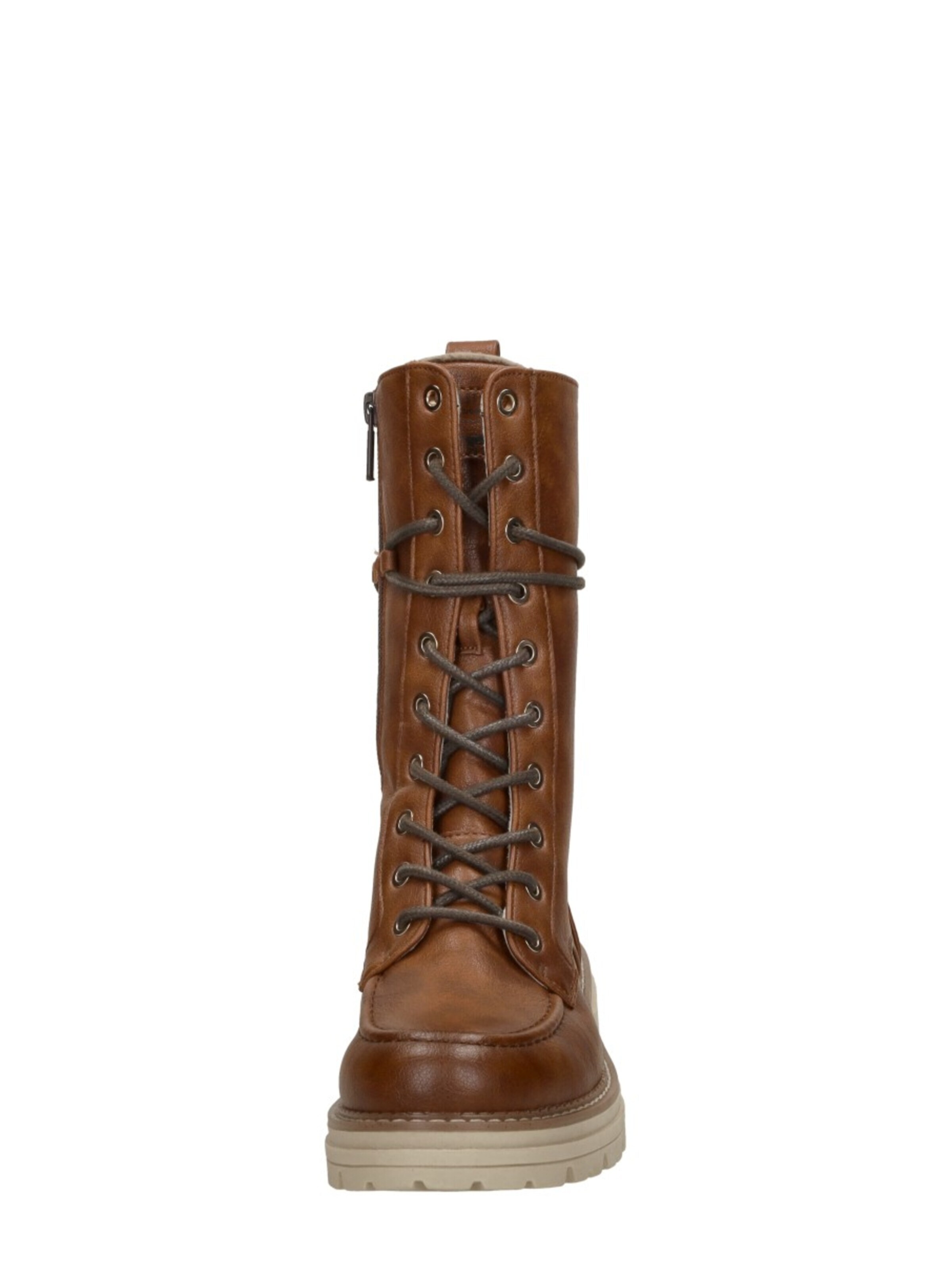 Chaussure à lacets 'Veterschoenen Hoog' MUSTANG en marron