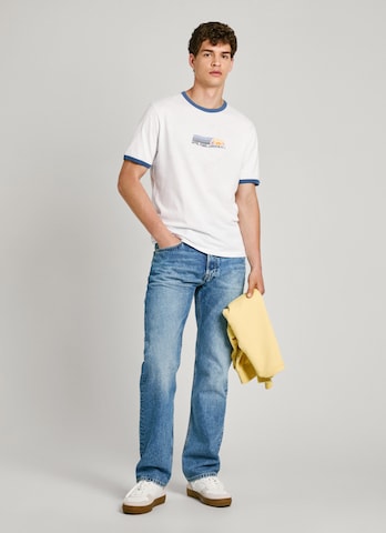 T-Shirt 'Adan' Pepe Jeans en blanc