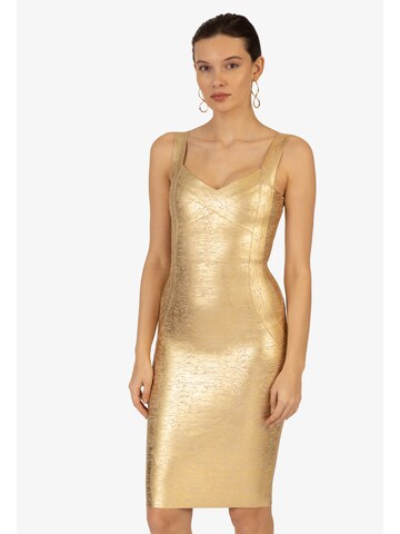 Kraimod Dress in Gold: front