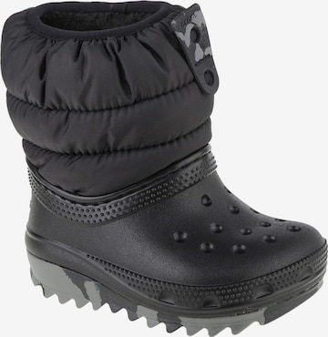 Crocs Snow boots 'Classic Neo Puff Boot Toddler' in Black: front