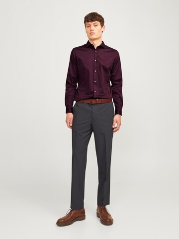Super Slim Fit Camicia 'Parma' di JACK & JONES in lilla